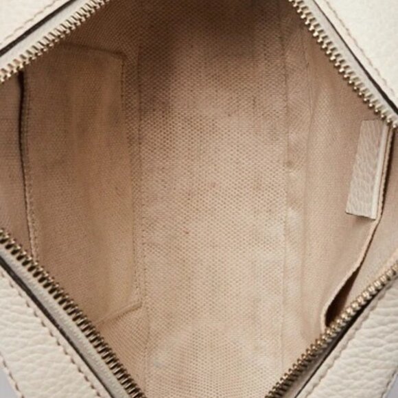 Gucci Red/White/Blue Leather Soho Disco Shoulder Bag - Picture 9 of 11